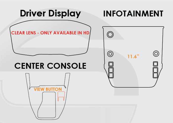 Subaru Legacy Screen ProTech Kit