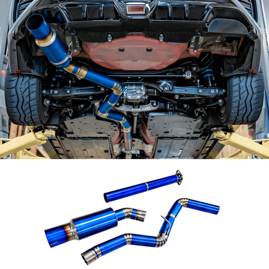 2022-2026 Subaru WRX AFD  F1 Titanium Single Exit Catback Exhaust