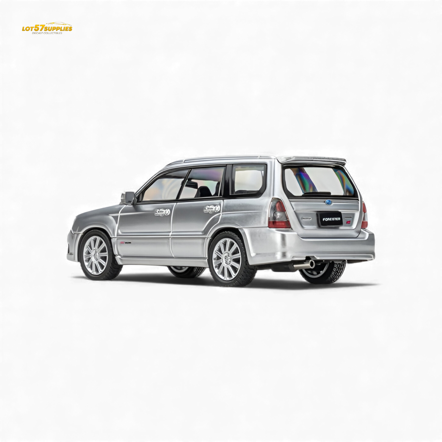 (Pre-Order) Fiberrun Subaru Forester Silver 1:64