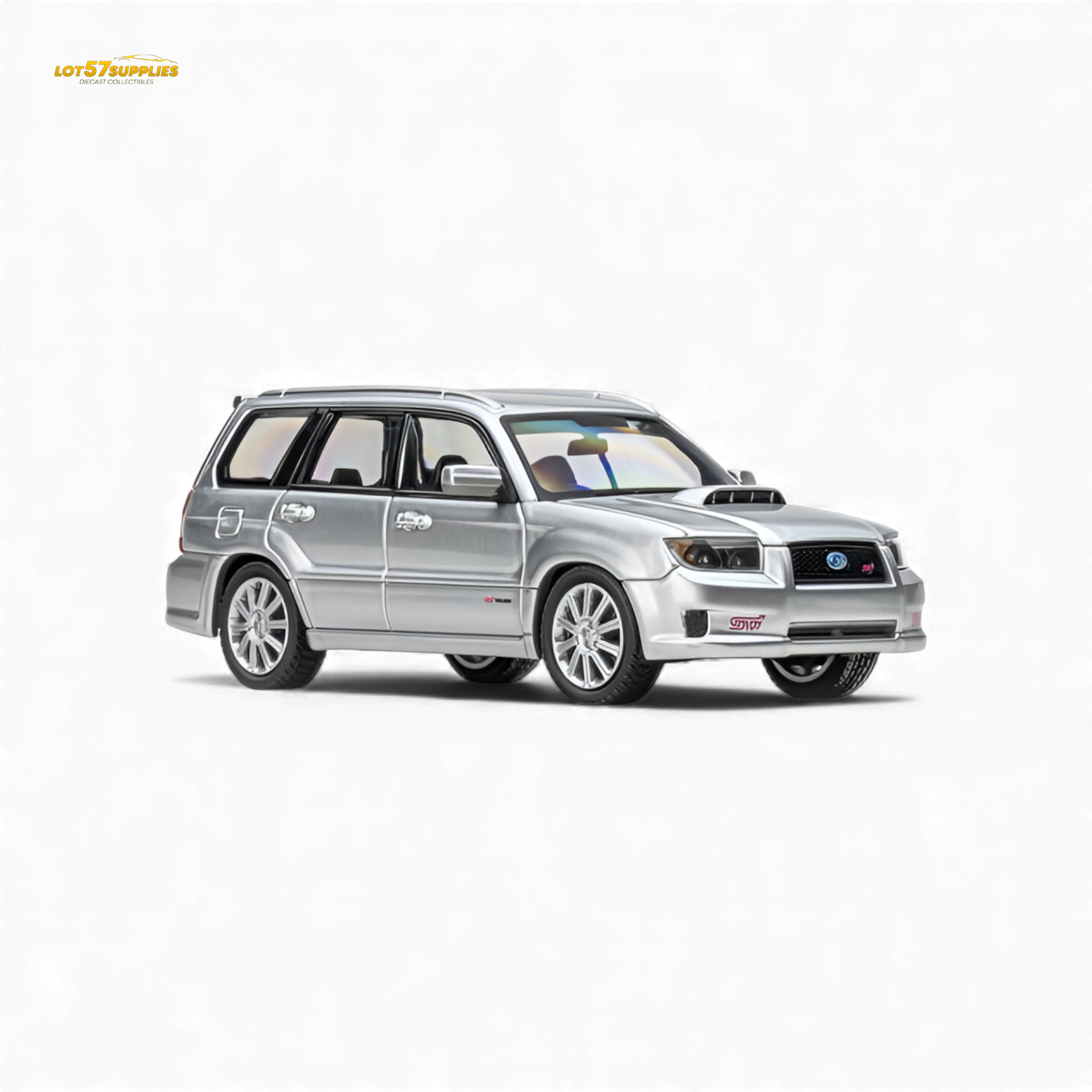 (Pre-Order) Fiberrun Subaru Forester Silver 1:64