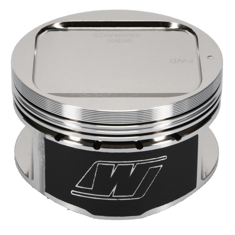 Wiseco Subaru WRX piston kit 8.4:1 CR featuring high-performance forged design.