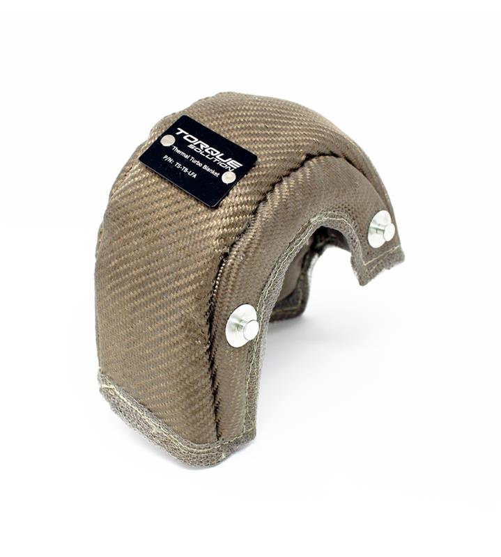 Subaru WRX thermal turbo blanket by Torque Solution, designed for 2015+ Subaru WRX Stock Frame, made of volcanic rock material.