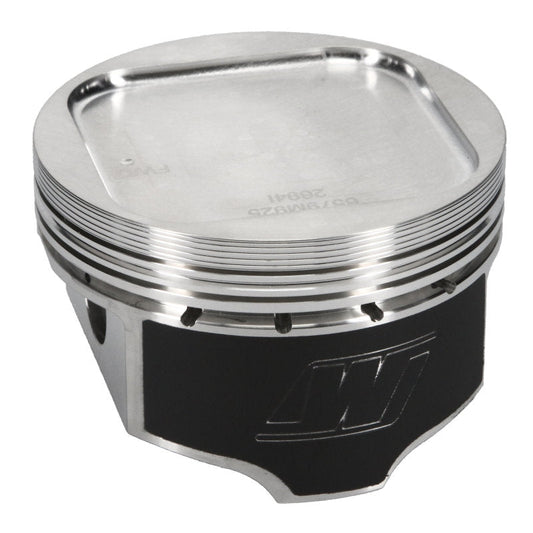 Wiseco Subaru WRX EJ20 stroker piston kit showing high-performance forged piston design.