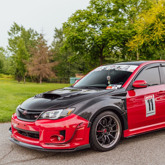 JDMuscle [08-14 WRX/STI] Carbon Fiber/FRP Fenders VS Style