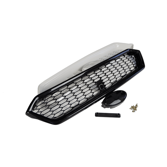 JDMuscle [18-21 WRX/STI] Gloss Black / Paint Matched Grille V3