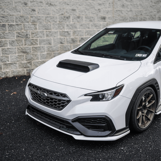 JDMuscle [22-26 WRX] OE+ Style Carbon Fiber Hood Scoop