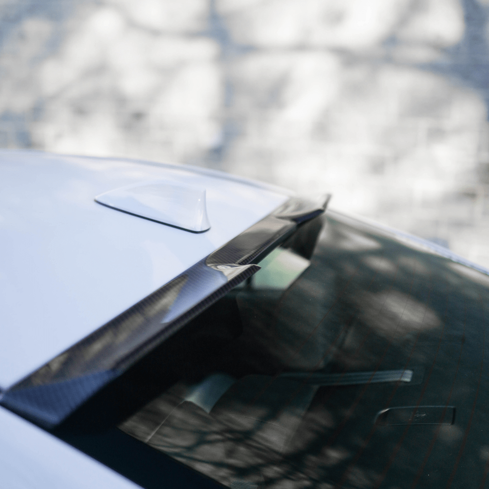 JDMuscle [22-26 WRX] Carbon Fiber Roof Spoiler V1