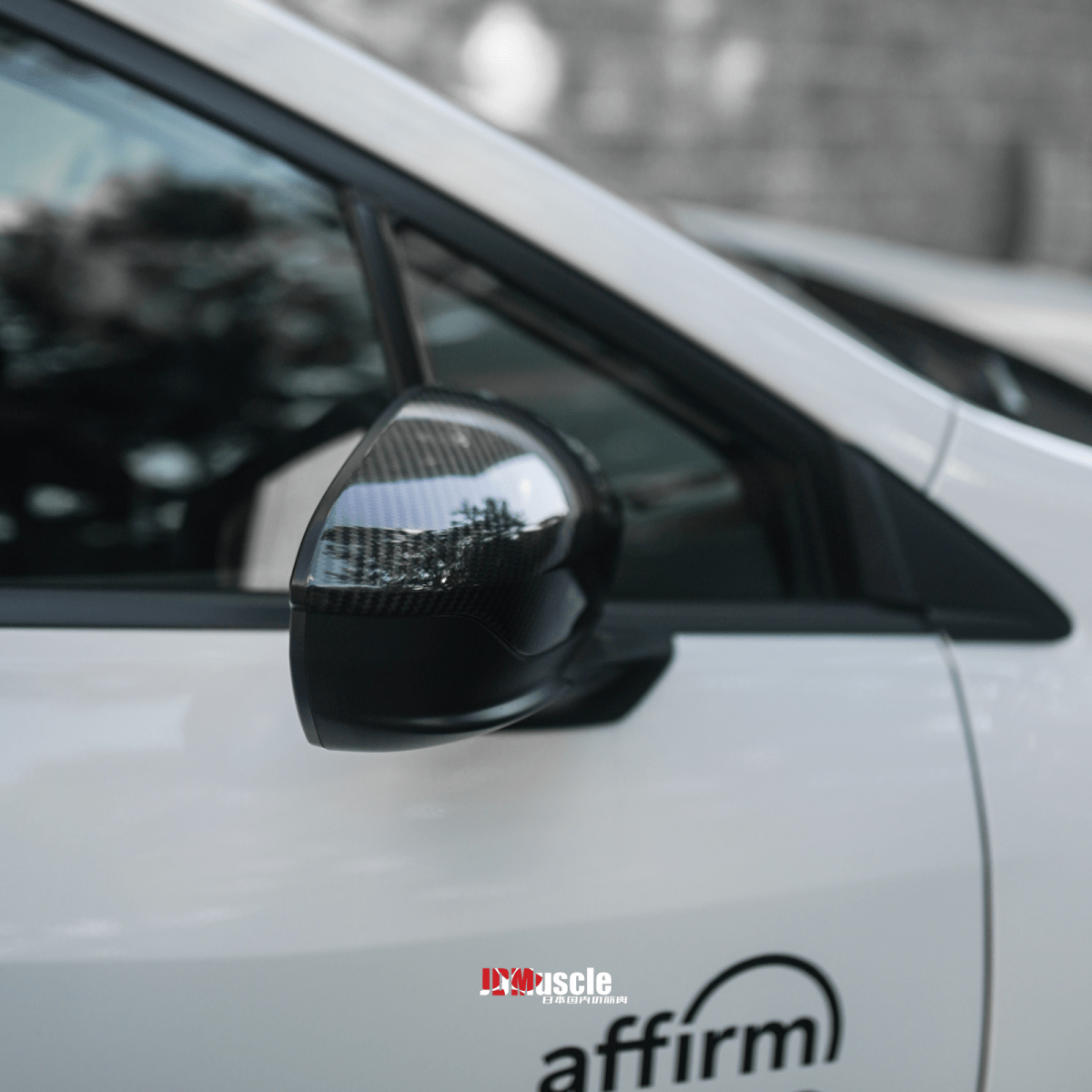 JDMuscle [22-26 WRX] Carbon Fiber Side Mirror Covers