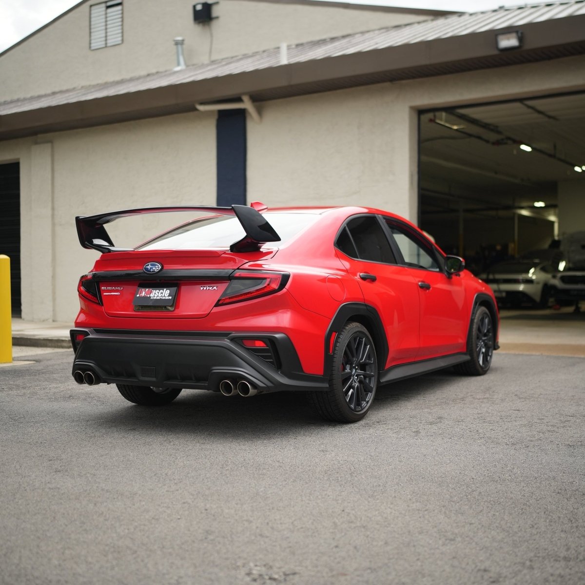 JDMuscle [22-26 WRX] JDM Edition VB STI Style Spoiler | Paint Matched / Gloss Black / ABS