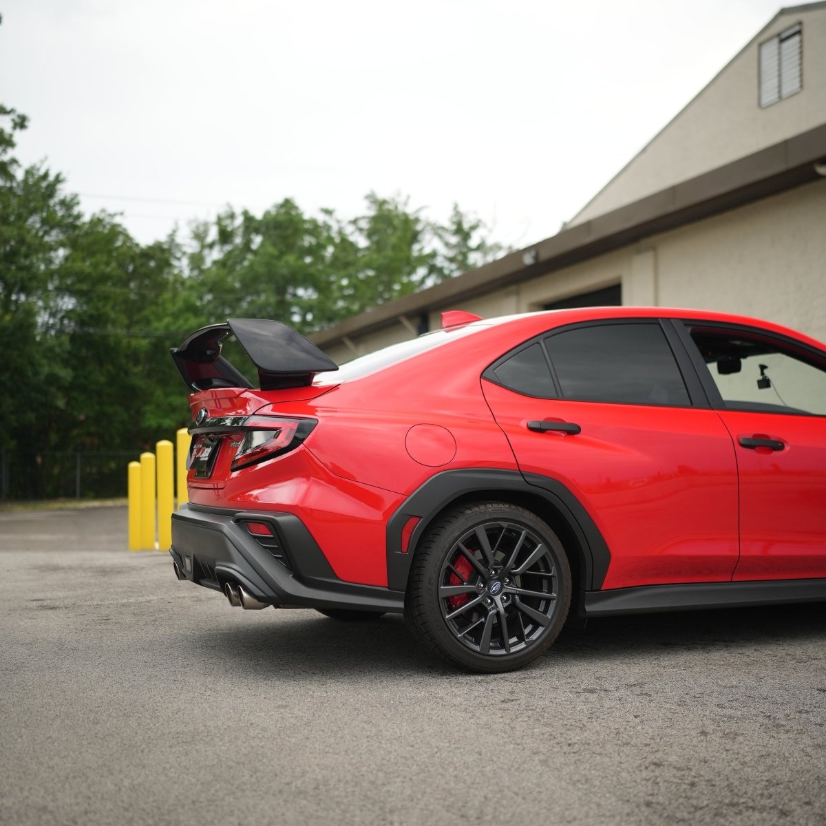 JDMuscle [22-26 WRX] JDM Edition VB STI Style Spoiler | Paint Matched / Gloss Black / ABS