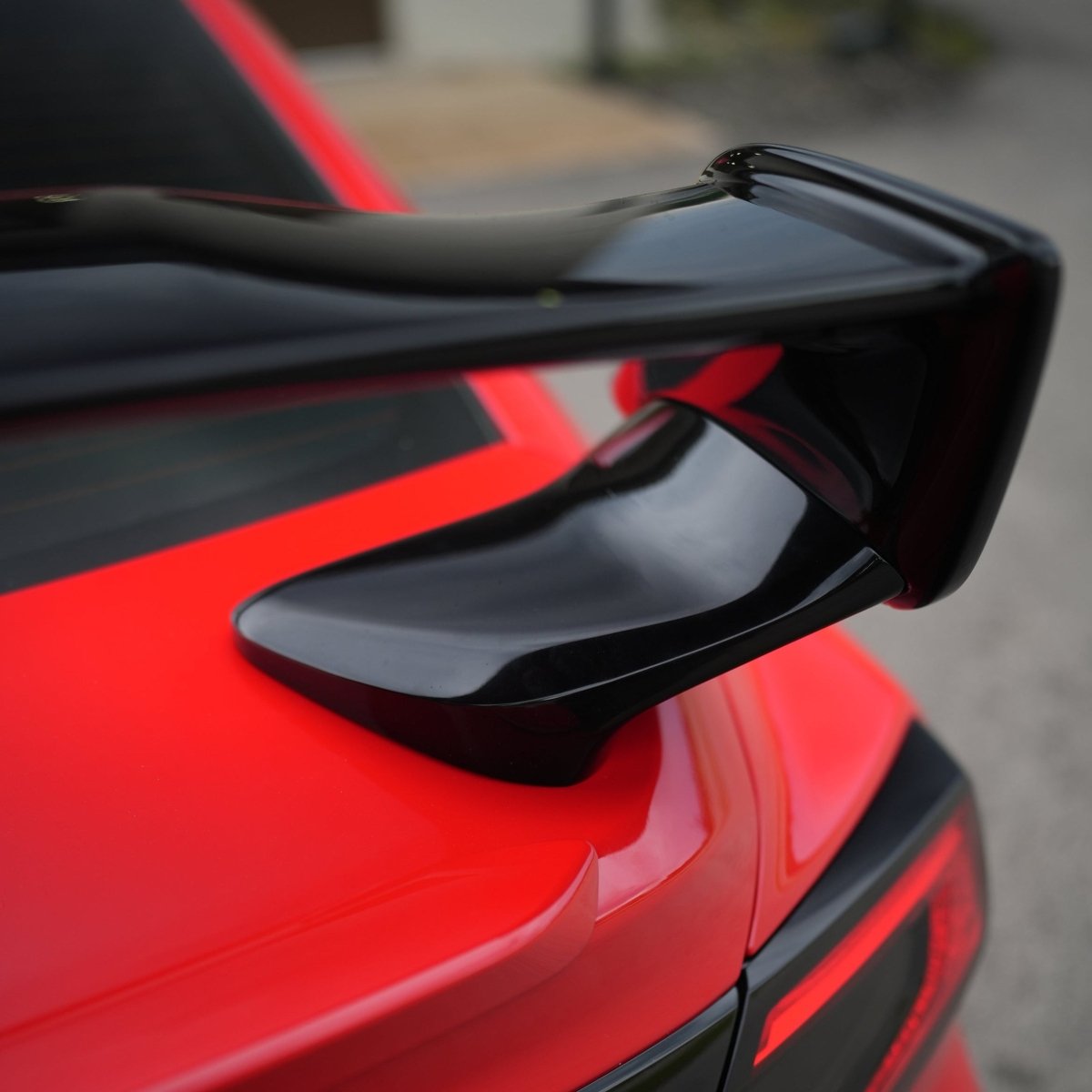 JDMuscle [22-26 WRX] JDM Edition VB STI Style Spoiler | Paint Matched / Gloss Black / ABS