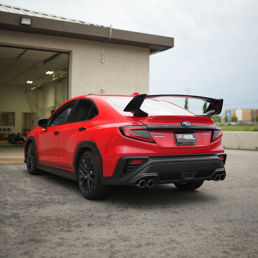 JDMuscle [22-26 WRX] JDM Edition VB STI Style Spoiler | Paint Matched / Gloss Black / ABS