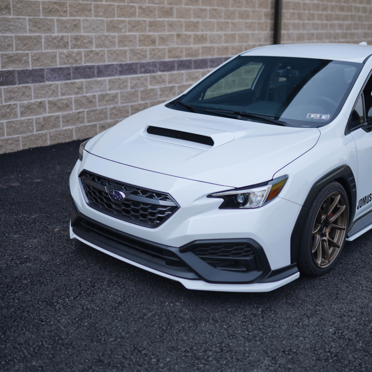 JDMuscle [22-26 WRX] OE+ Style Oversized Hood Scoop | Paint Matched