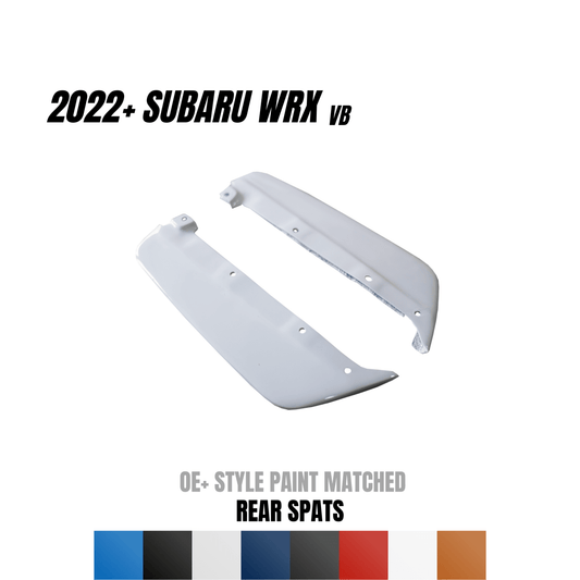 JDMuscle [22-26 WRX] Spec STI Rear Spats | Paint Matched or ABS