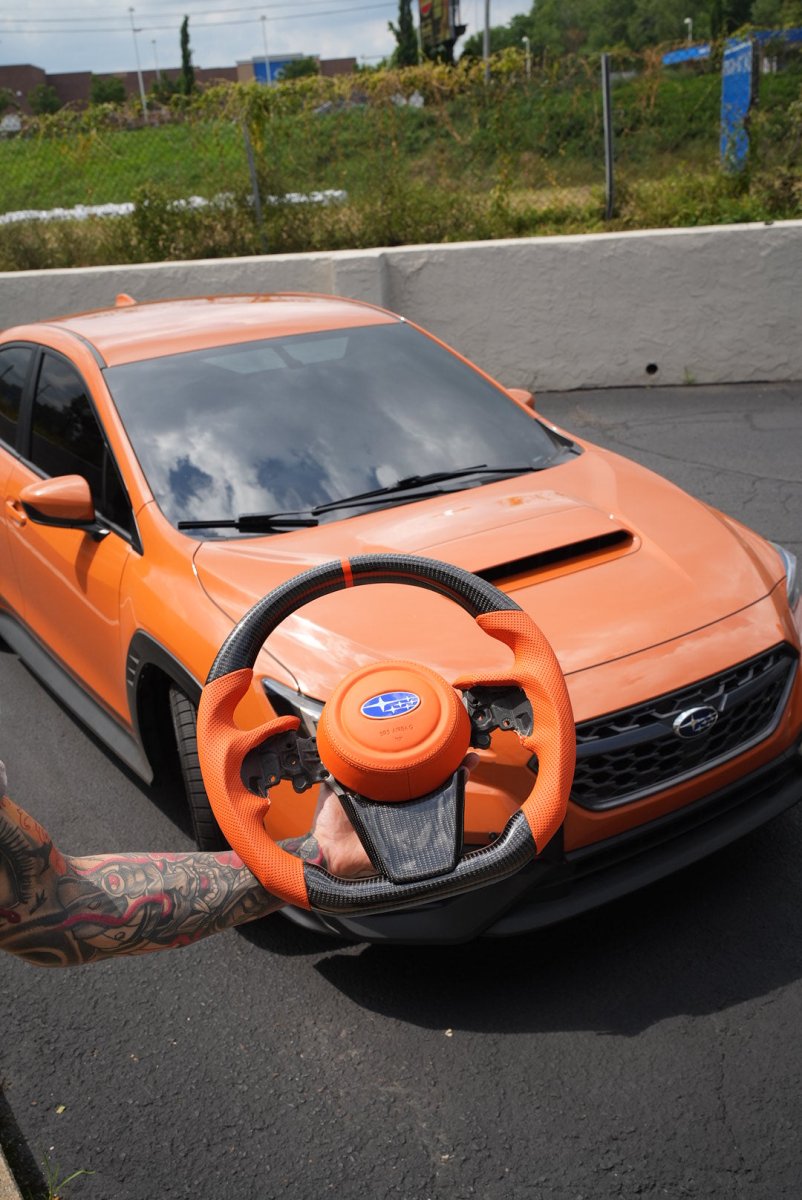 JDMuscle [22-26 WRX] Ultimate Series Steering Wheel compatible w/ MT & CVT