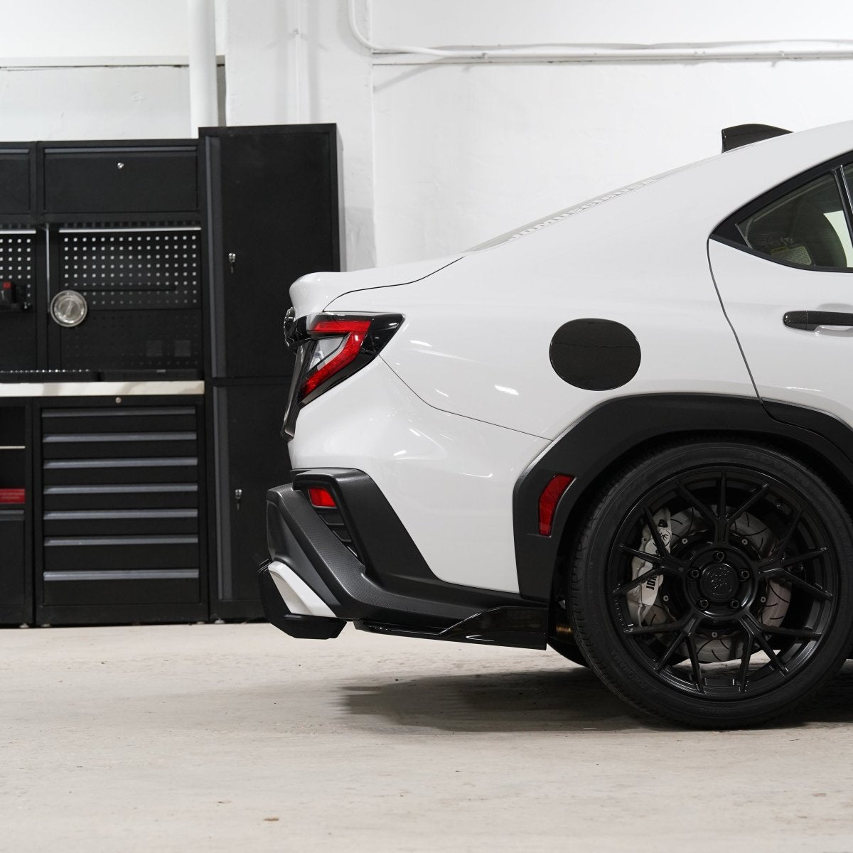 JDMuscle [22-26 WRX] V1 Rear Spats ABS / Paint Matched / Carbon Fiber