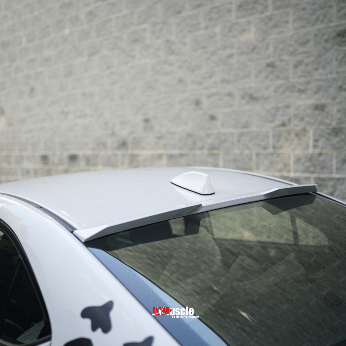 JDMuscle [22-26 WRX] V1 Roof Spoiler-Paint Matched/Gloss Black