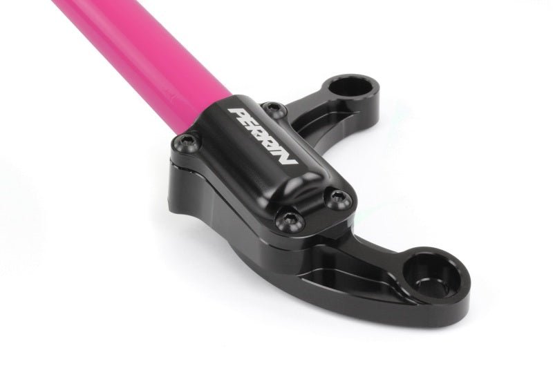 Perrin [08-21 WRX/STI] Front Strut Brace - Hyper Pink | PSP-SUS-056HP
