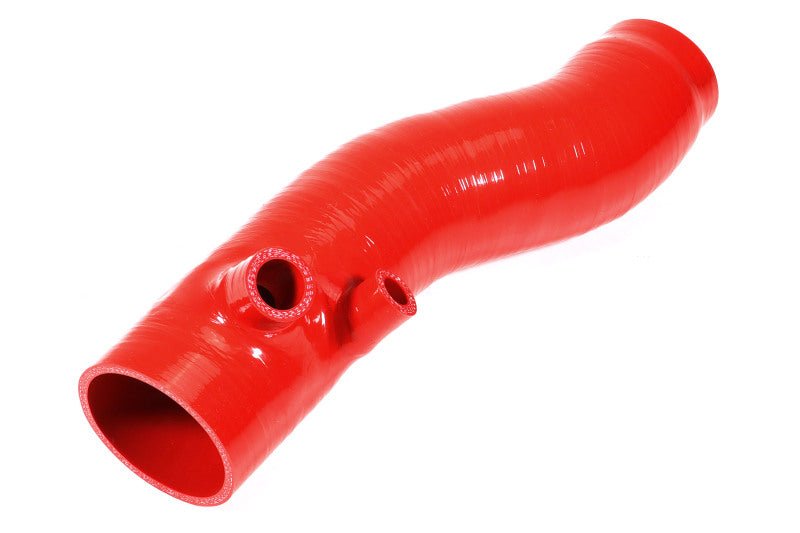 Perrin [22-26 WRX] Red/Black 3in Turbo Inlet Hose w/ Nozzle - Longer Version