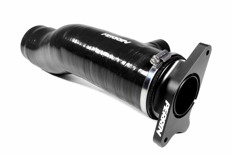 Perrin [22-26 WRX] Red/Black 3in Turbo Inlet Hose w/ Nozzle - Longer Version