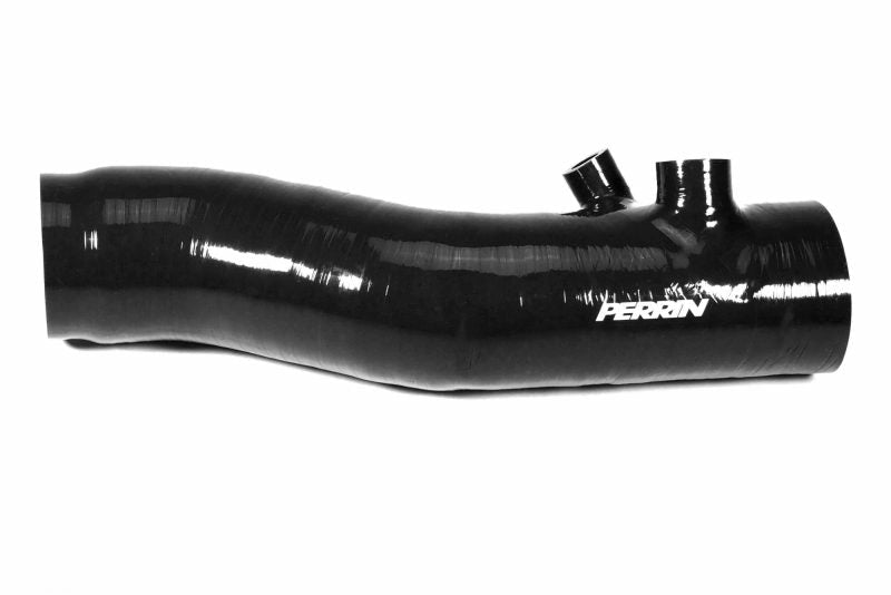 Perrin [22-26 WRX] Red/Black 3in Turbo Inlet Hose w/ Nozzle - Longer Version