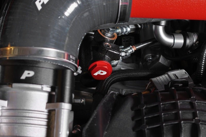 Perrin Performance [15-25 WRX, 15-21 STI, 06-14 Impreza] Clutch Delay Valve Delete Kit - Red