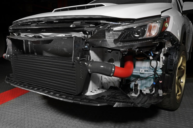 Perrin Performance [22-24 Subaru WRX] Front Mount Intercooler Kit | Red Tubes & Black Core