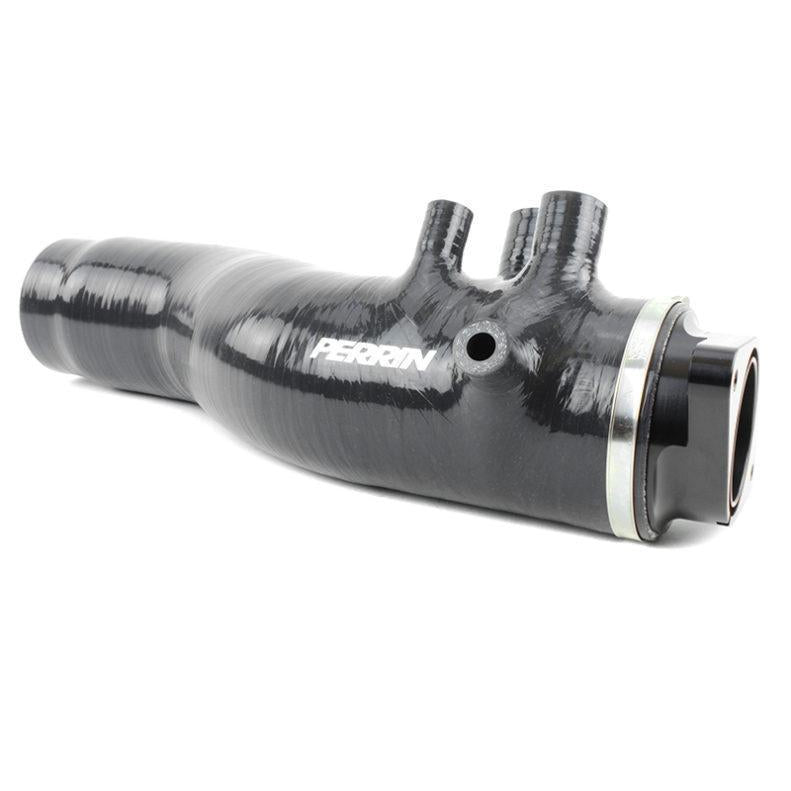 Perrin [15-21 WRX] Red 3in Turbo Inlet Hose w/ Nozzle | PSP-INT-424RD
