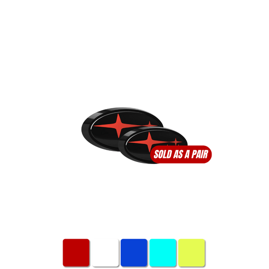 Racing Art [22-26 WRX] Front + Rear Emblem Kit