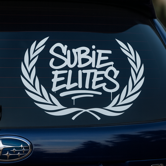 Subie Elites Official Window decal