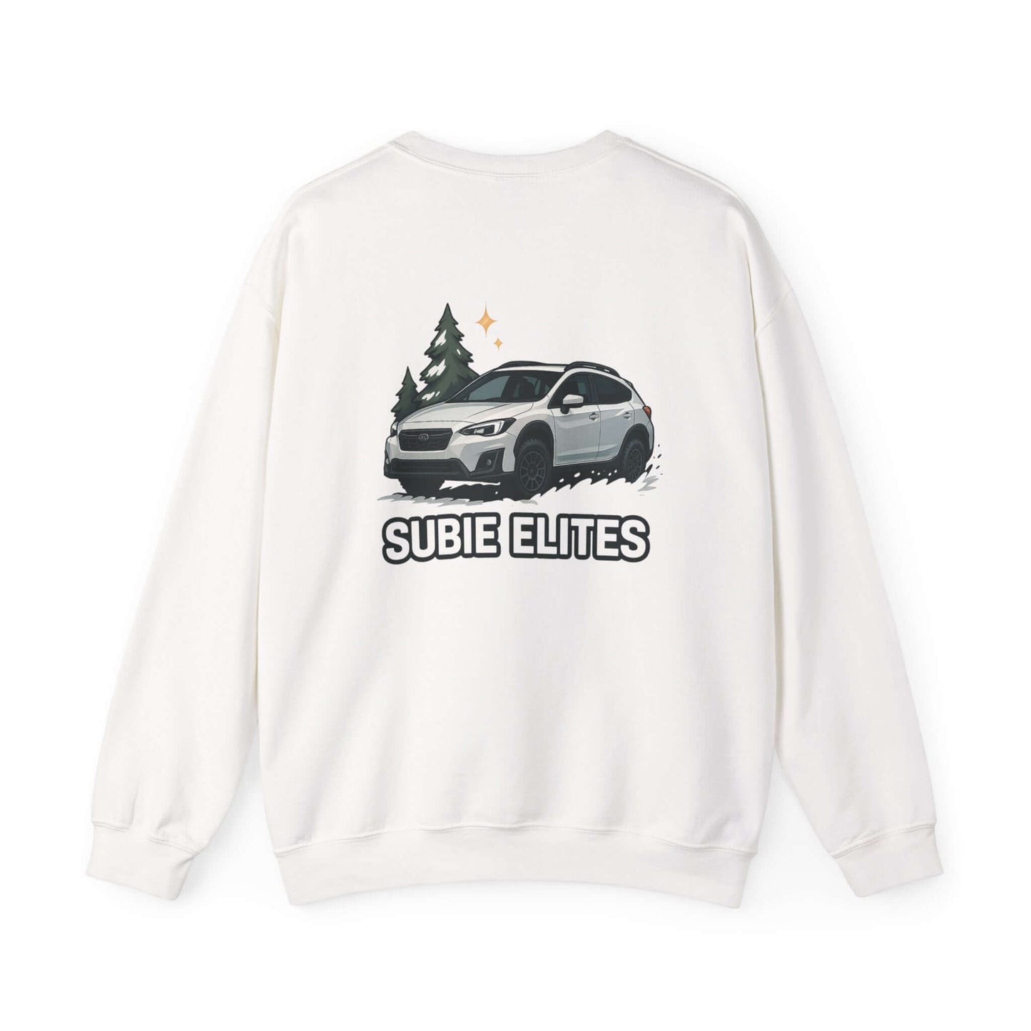 Subie Elites Crewneck Sweatshirt — Subaru Car Graphic Pullover