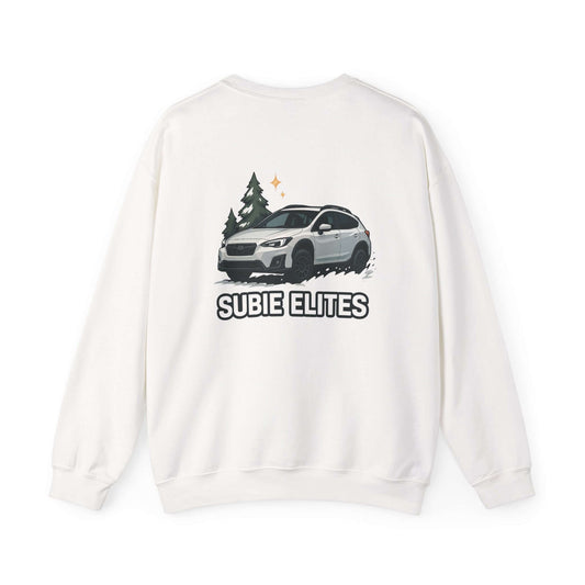 Subie Elites Crewneck Sweatshirt — Subaru Car Graphic Pullover