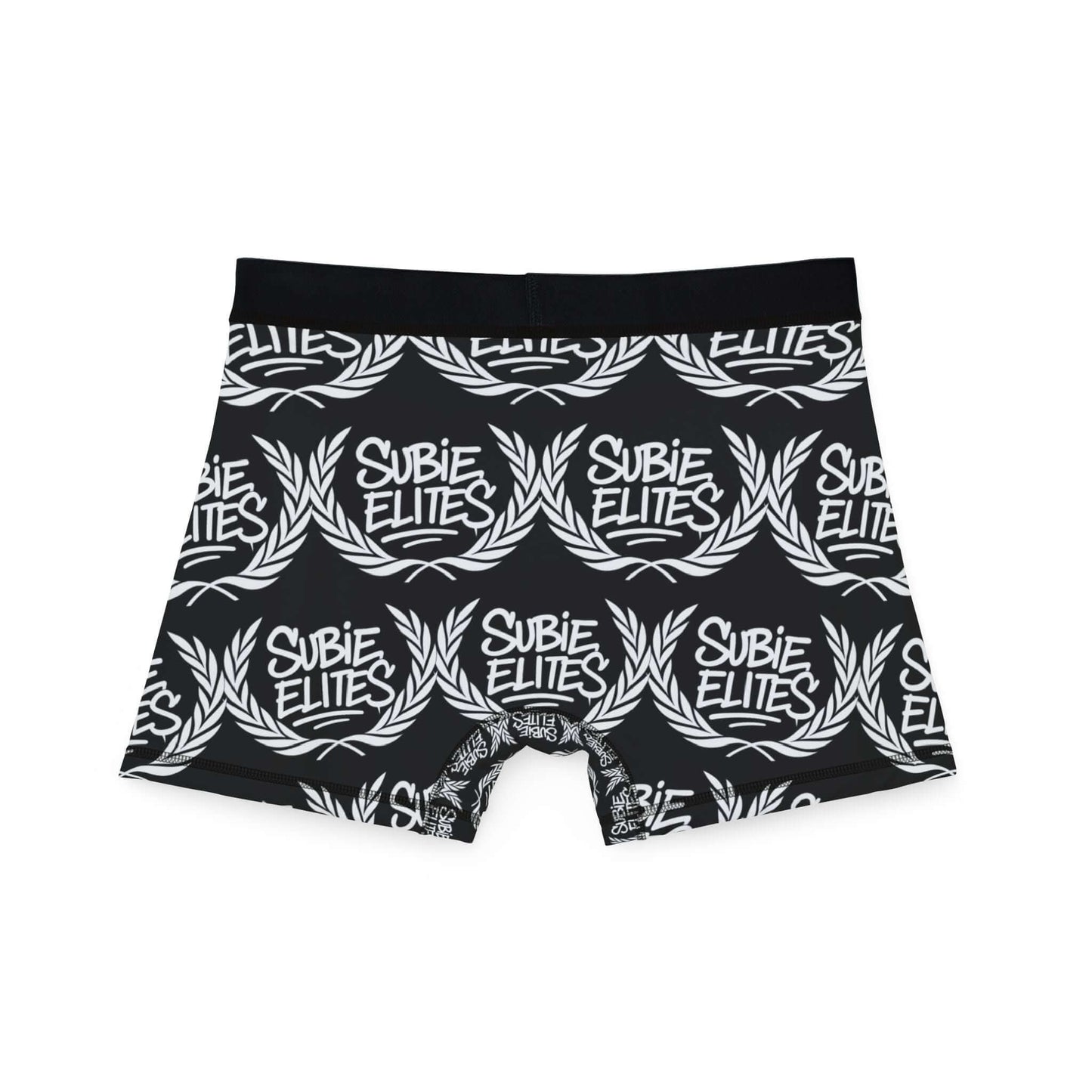 Boxers — Black 'Subie Elites' All-Over Print Men's Boxer Briefs