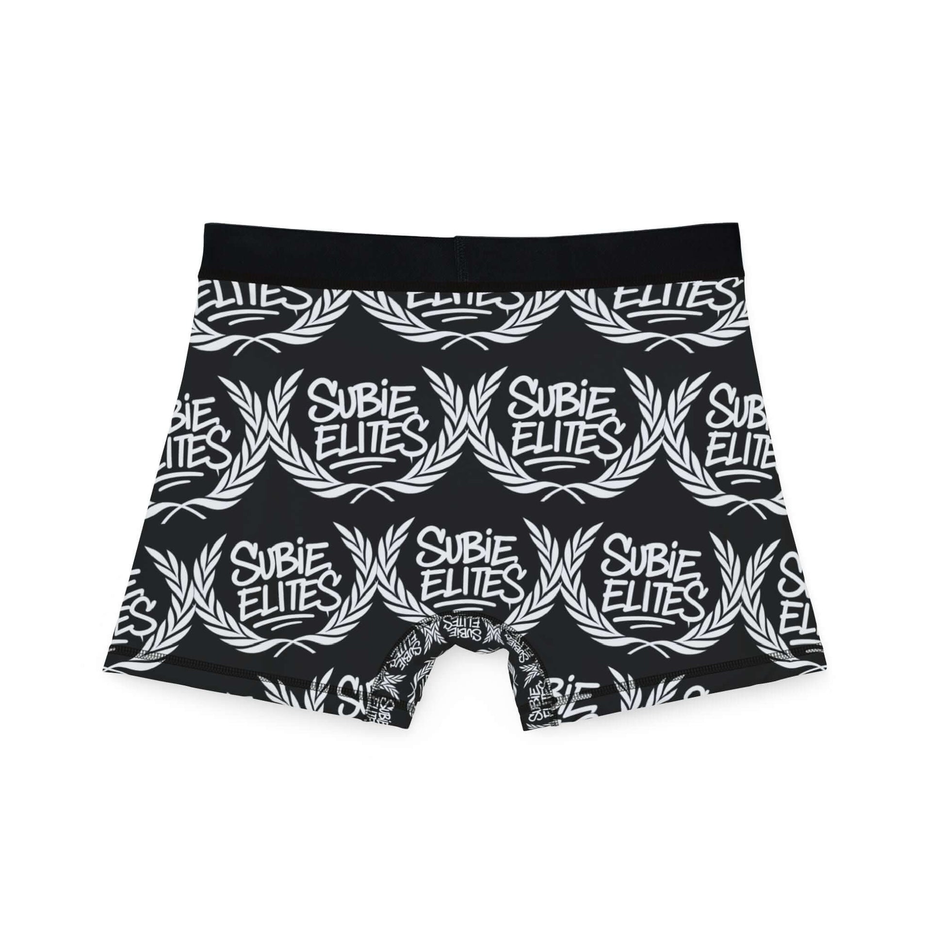 Boxers — Black 'Subie Elites' All-Over Print Men's Boxer Briefs