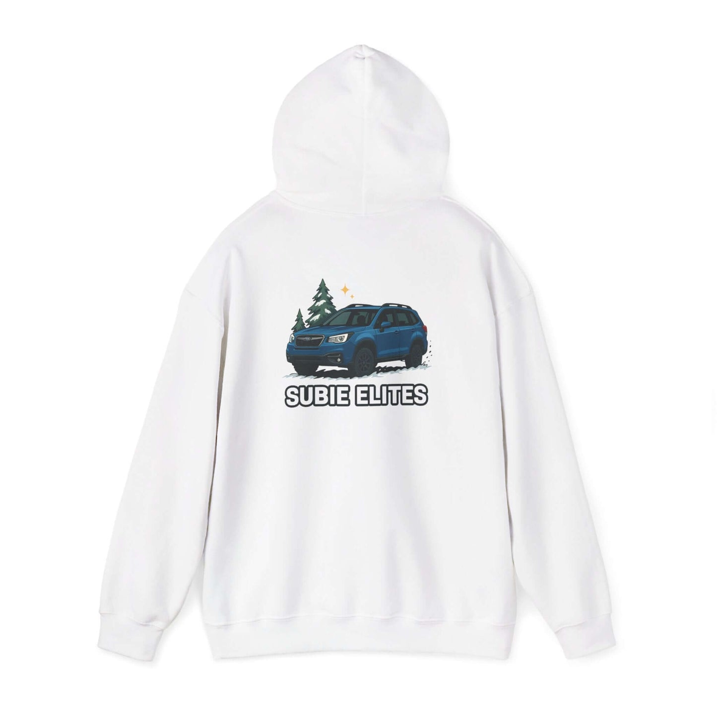 Subie Elites Hoodie — Forester Off-Road Crewneck for Car Enthusiasts
