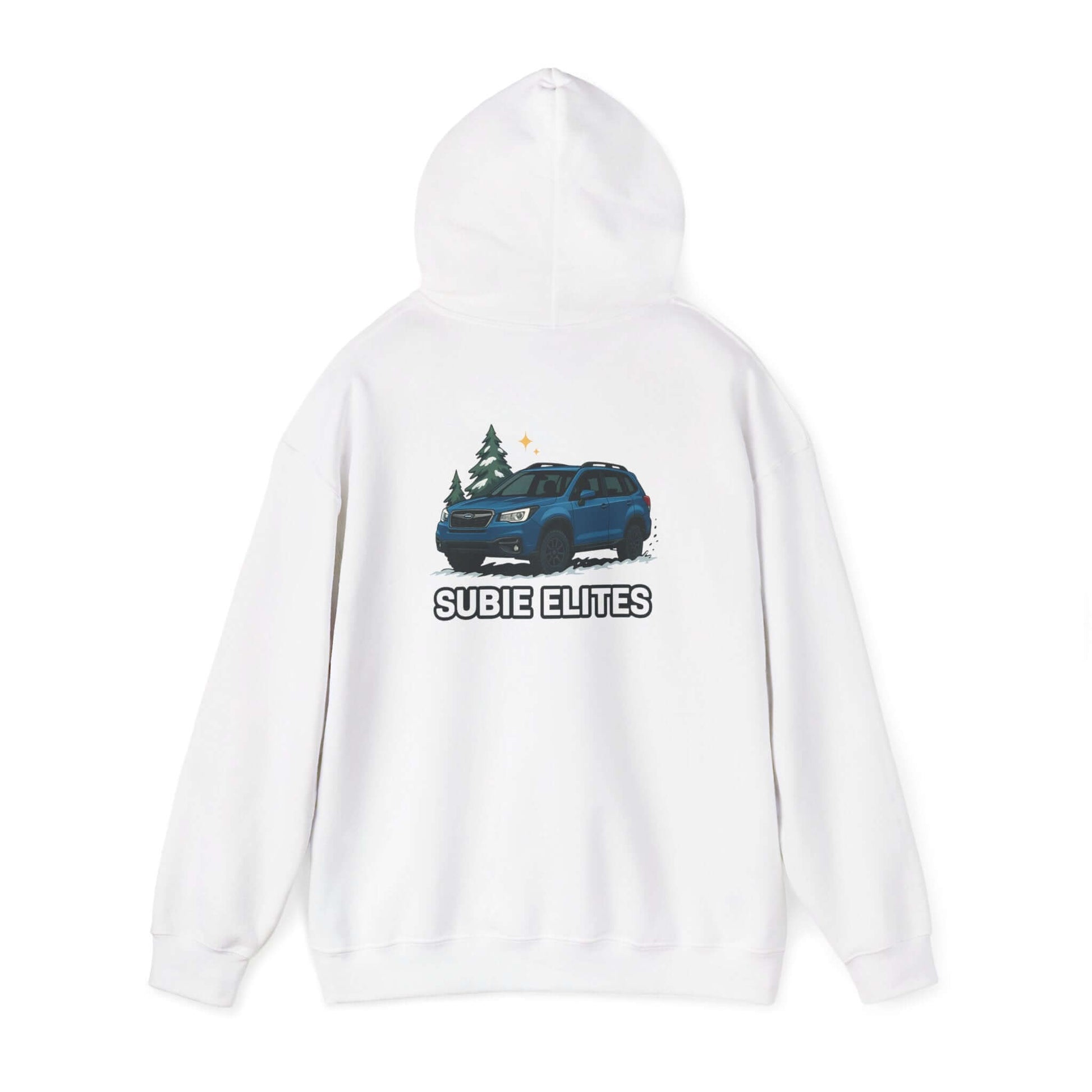 Subie Elites Hoodie — Forester Off-Road Crewneck for Car Enthusiasts