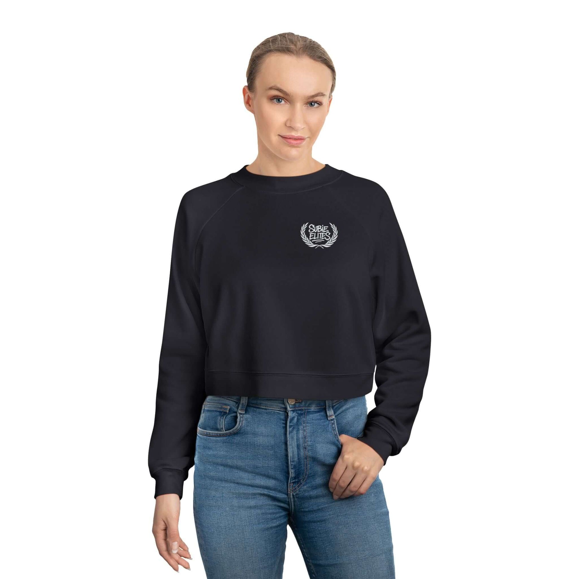 Subie Elites Cropped Fleece Pullover