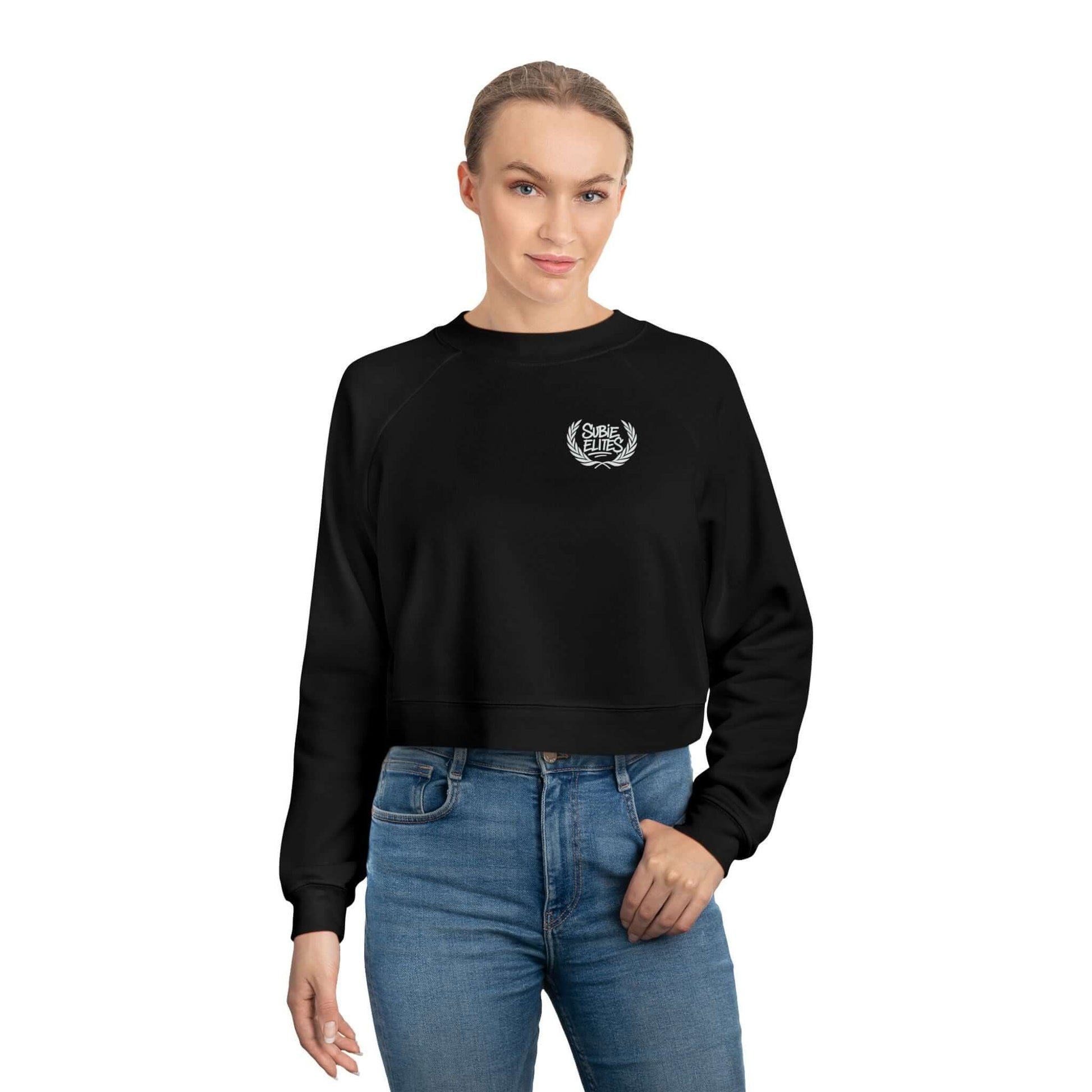 Subie Elites Cropped Fleece Pullover
