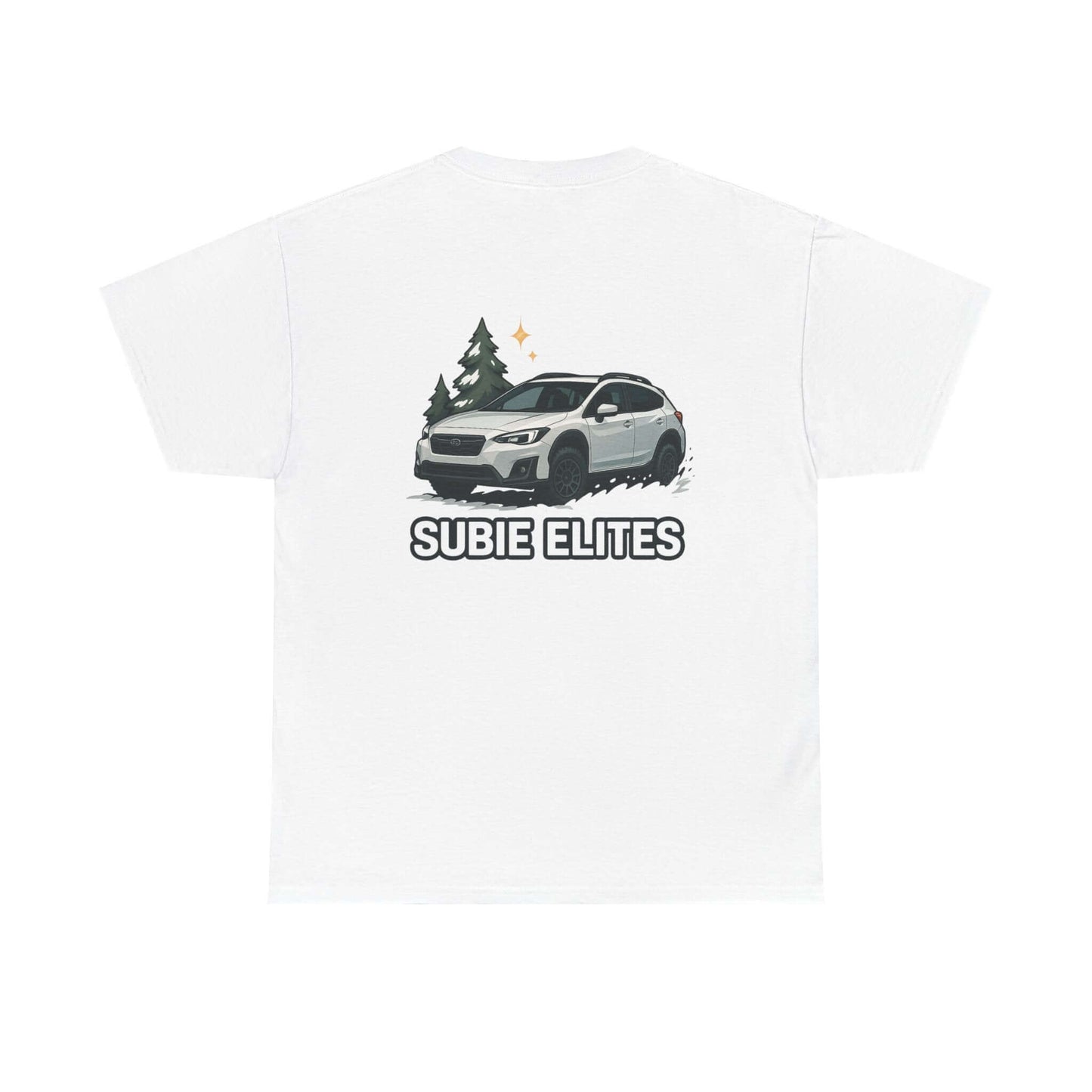 Subie Elites Graphic Tee — Subaru Off‑Road Sticker Style Shirt