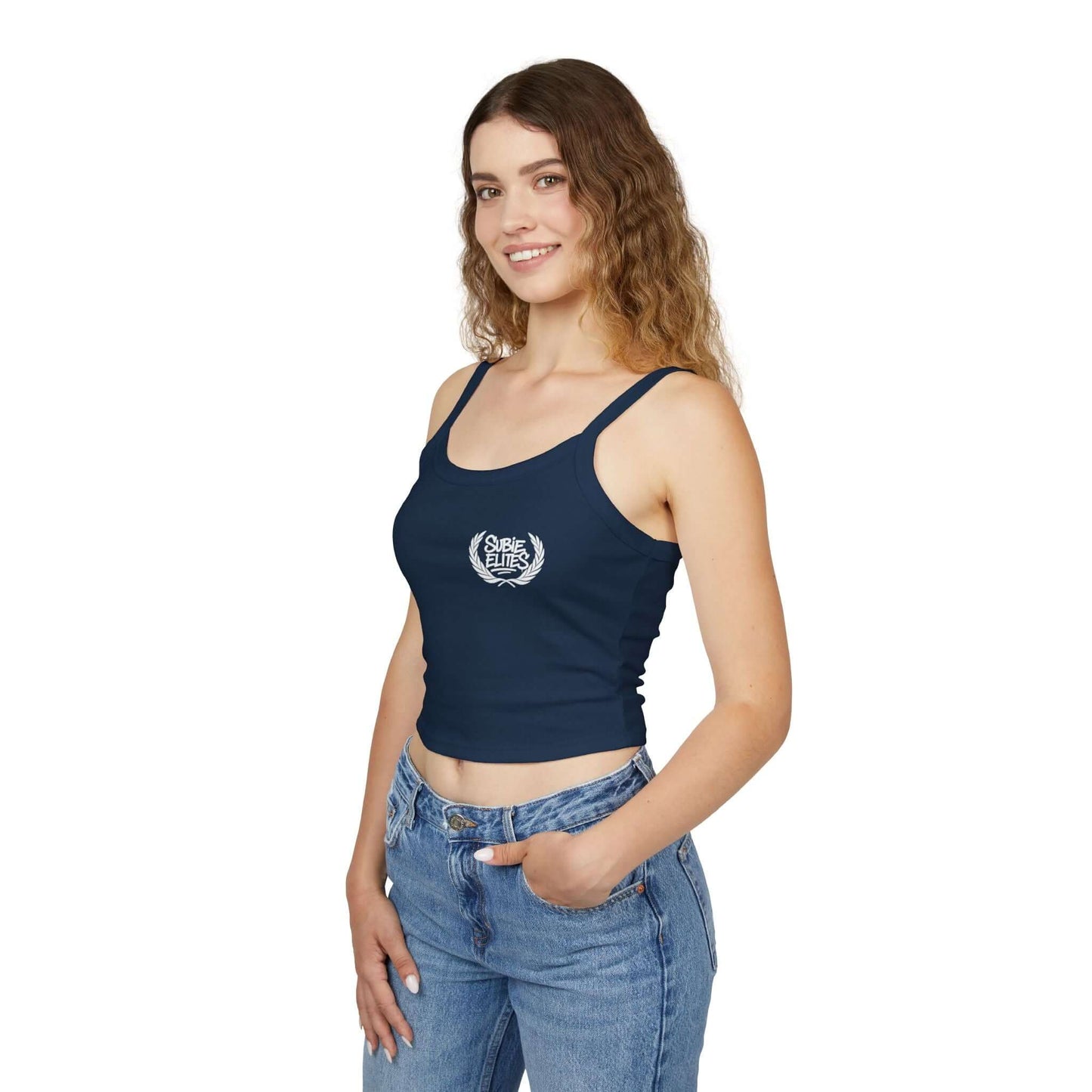 Subaru Enthusiast Apparel Subie Elites Spaghetti Strap Tank Top