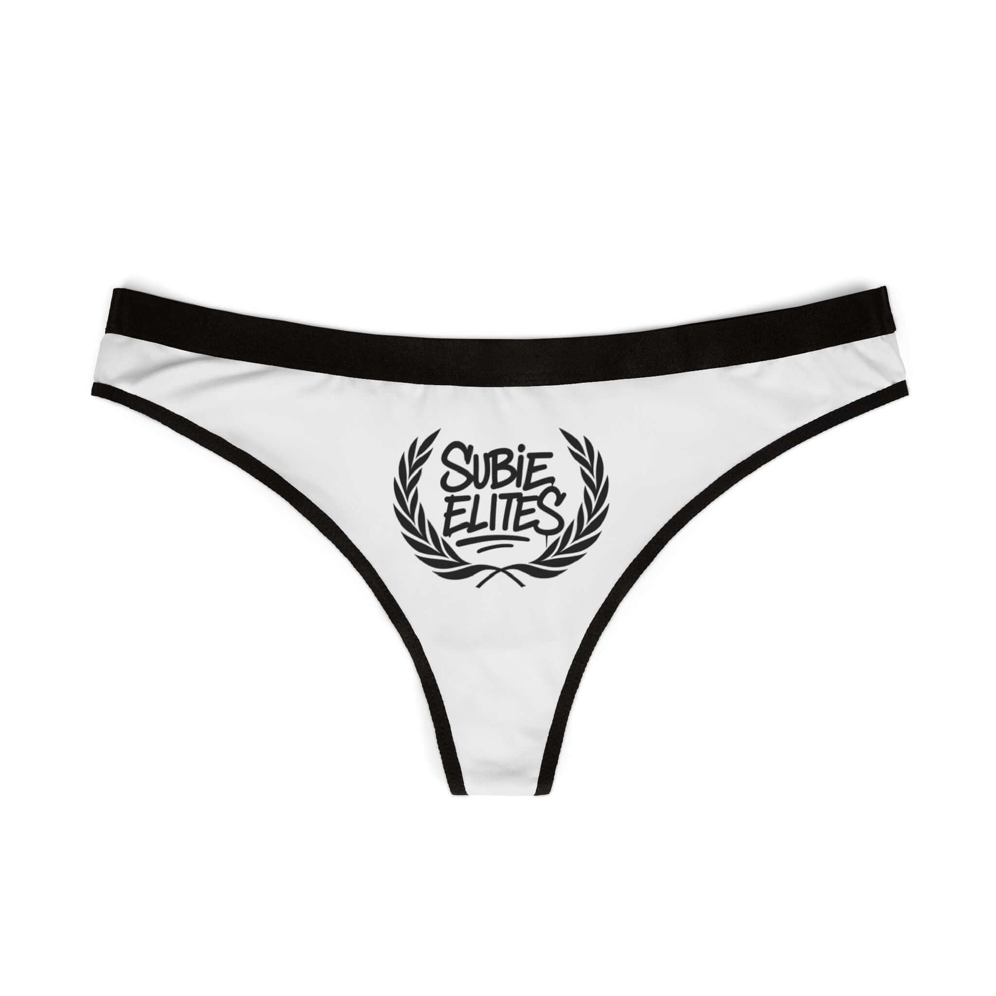 Subaru Enthusiast Apparel Thong - 'Subie Elites 'Subies Make Me Wet' 