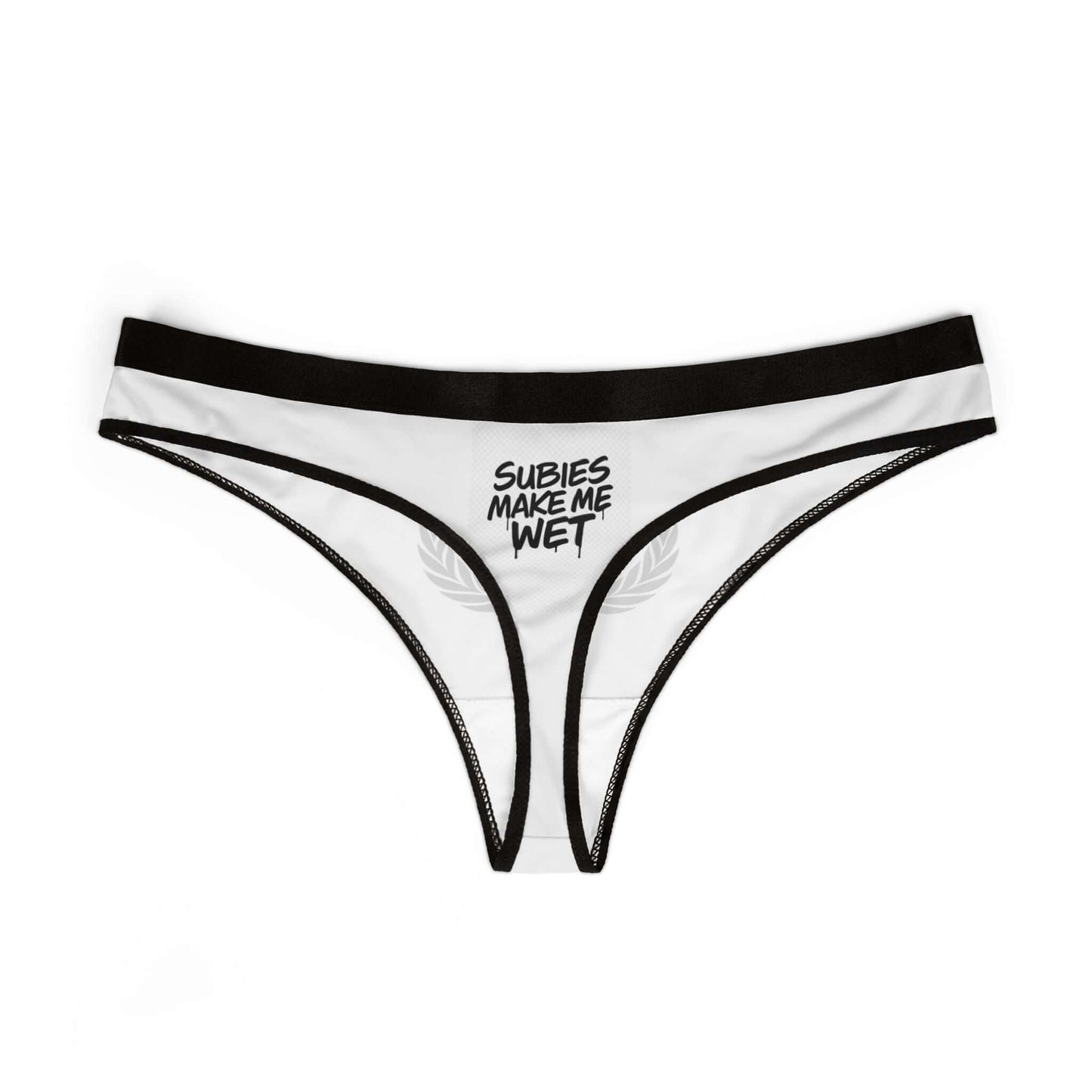 Subaru Enthusiast Apparel Thong - 'Subie Elites 'Subies Make Me Wet' 