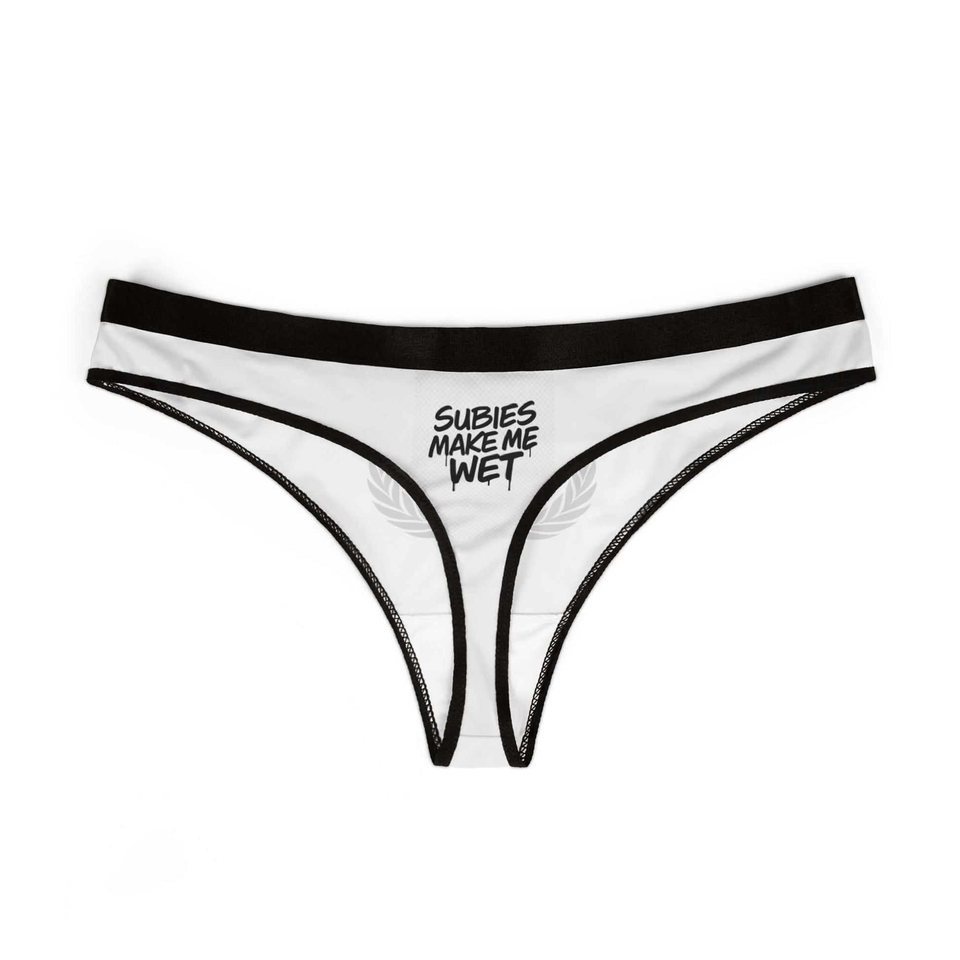 Subaru Enthusiast Apparel Thong - 'Subie Elites 'Subies Make Me Wet' 