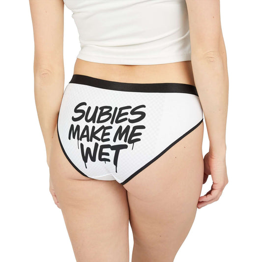Subaru Enthusiast Apparel Women's Bikini Briefs  'Subies Make Me Wet' 