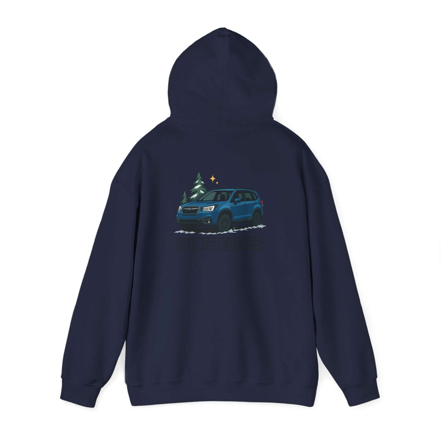 Subie Elites Hoodie — Forester Off-Road Crewneck for Car Enthusiasts