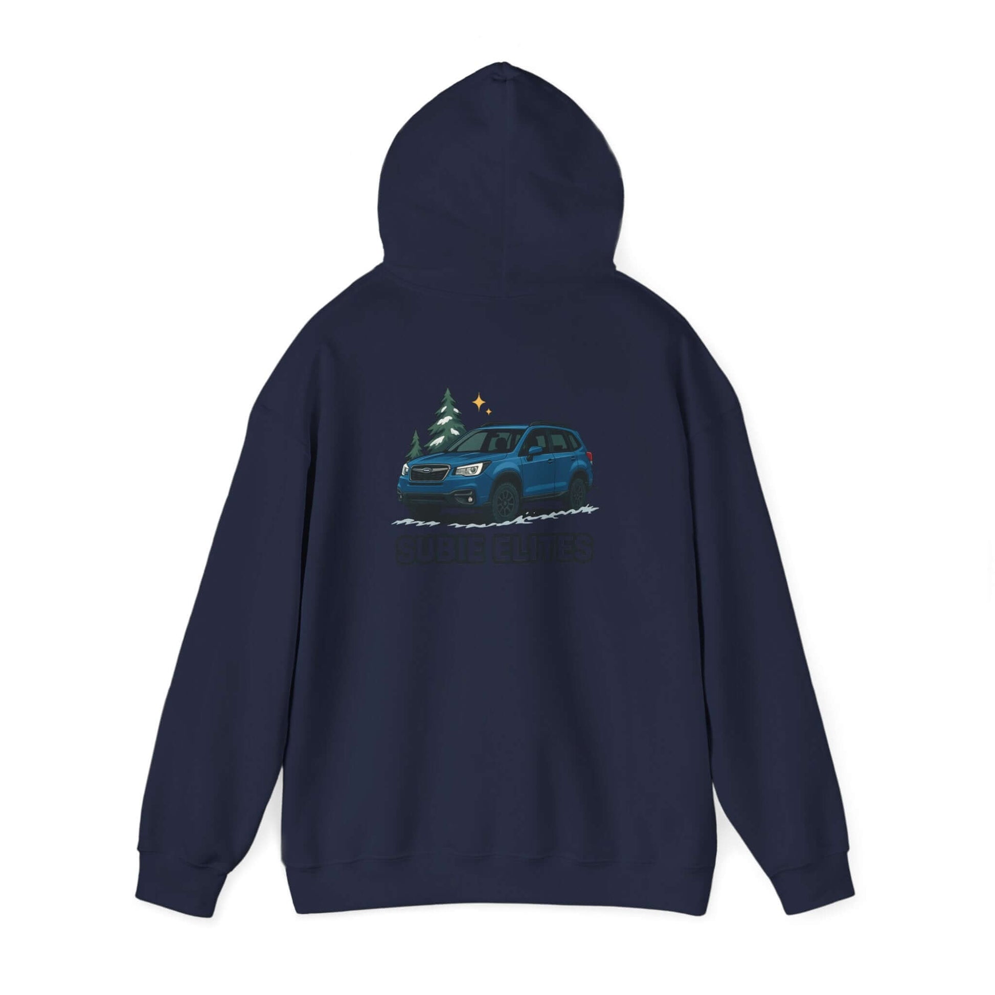Subie Elites Hoodie — Forester Off-Road Crewneck for Car Enthusiasts