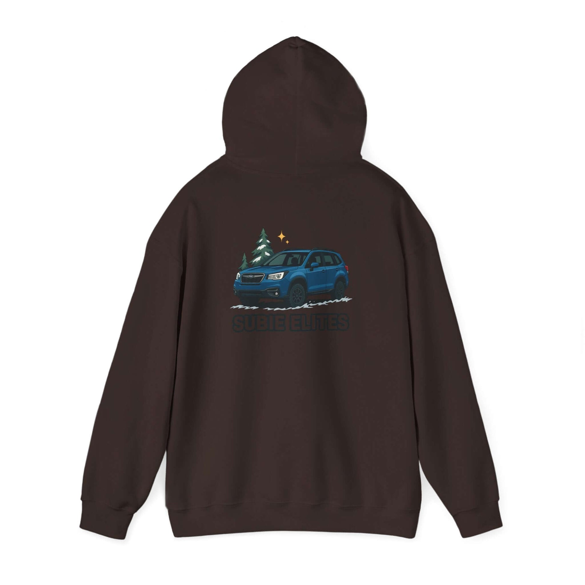 Subie Elites Hoodie — Forester Off-Road Crewneck for Car Enthusiasts