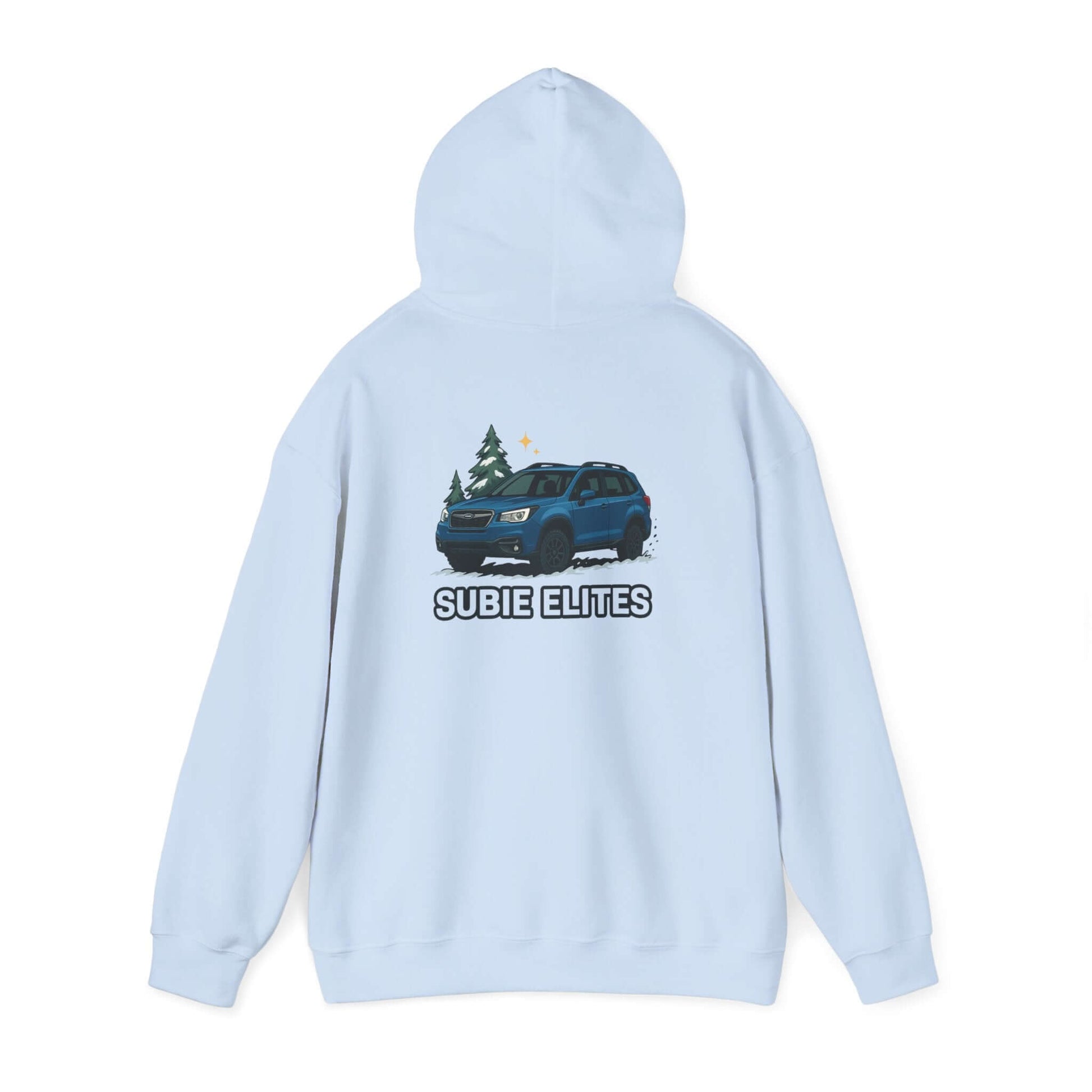 Subie Elites Hoodie — Forester Off-Road Crewneck for Car Enthusiasts