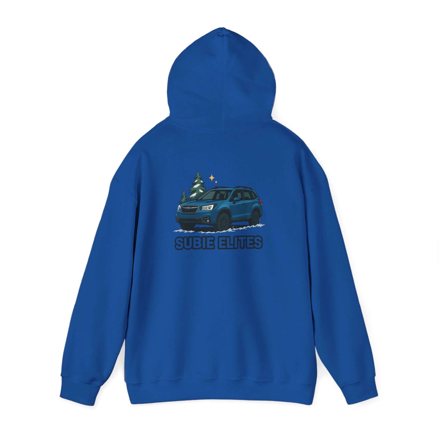 Subie Elites Hoodie — Forester Off-Road Crewneck for Car Enthusiasts