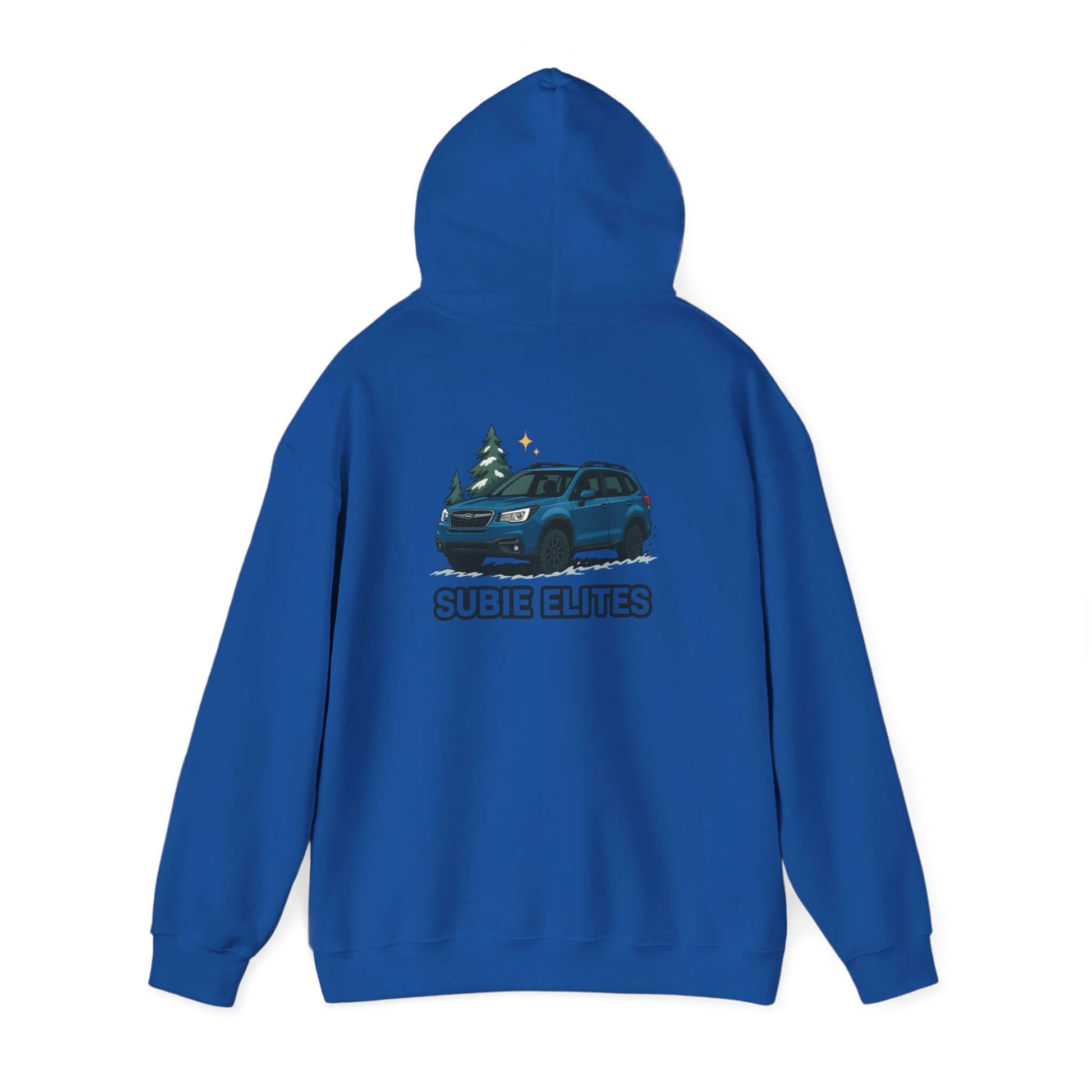 Subie Elites Hoodie — Forester Off-Road Crewneck for Car Enthusiasts